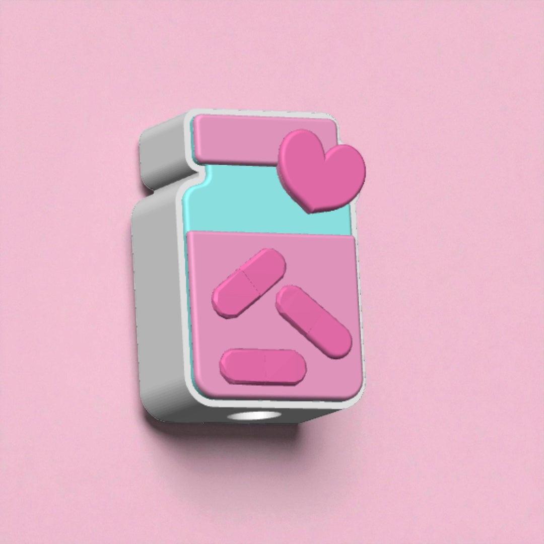 Medical Pills Straw Topper