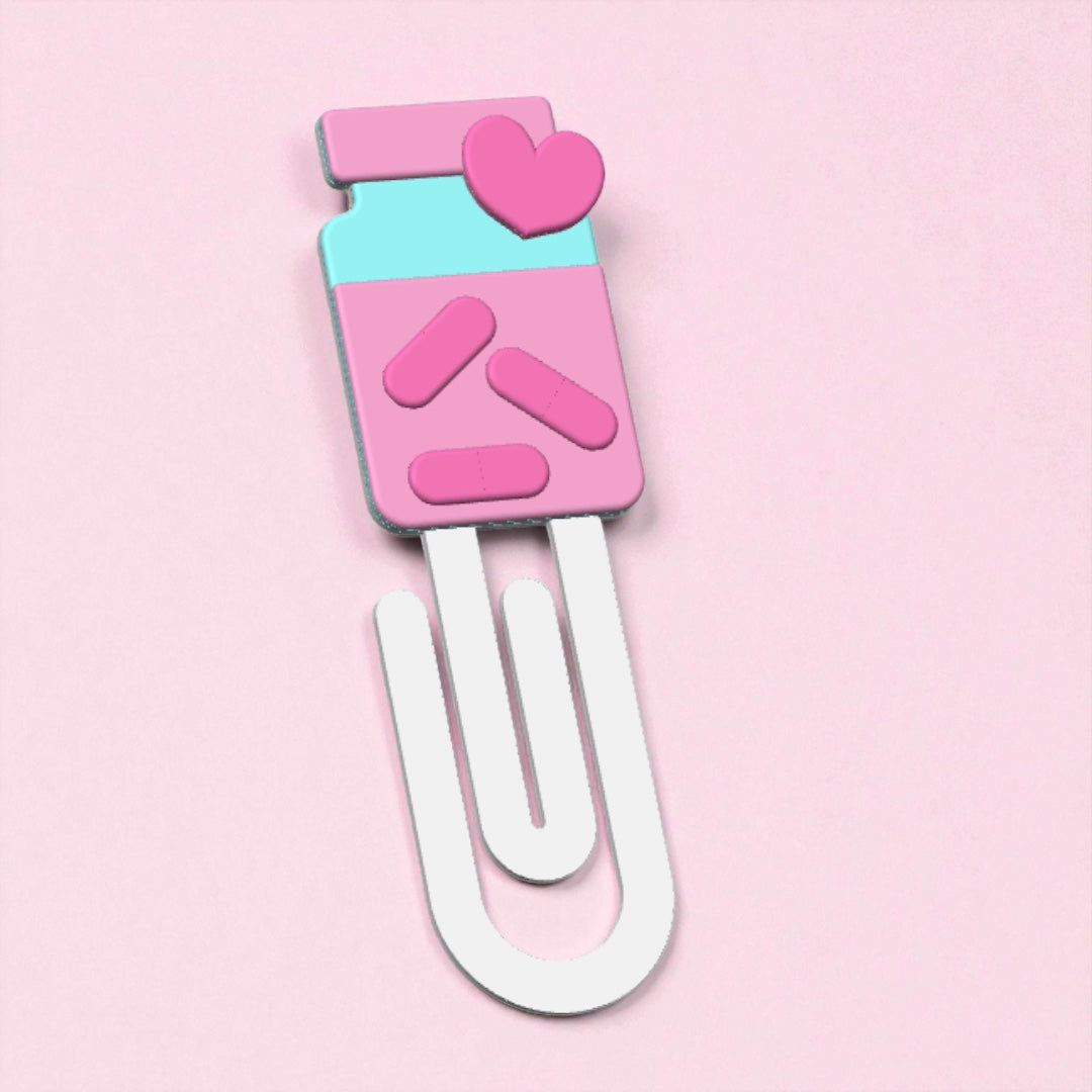 Medical Pills Paper Clip