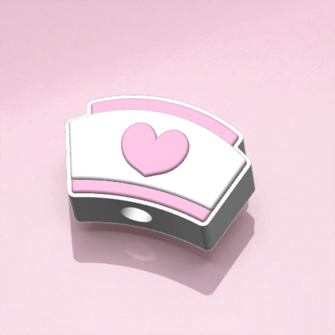 Nurse Cap Straw Topper