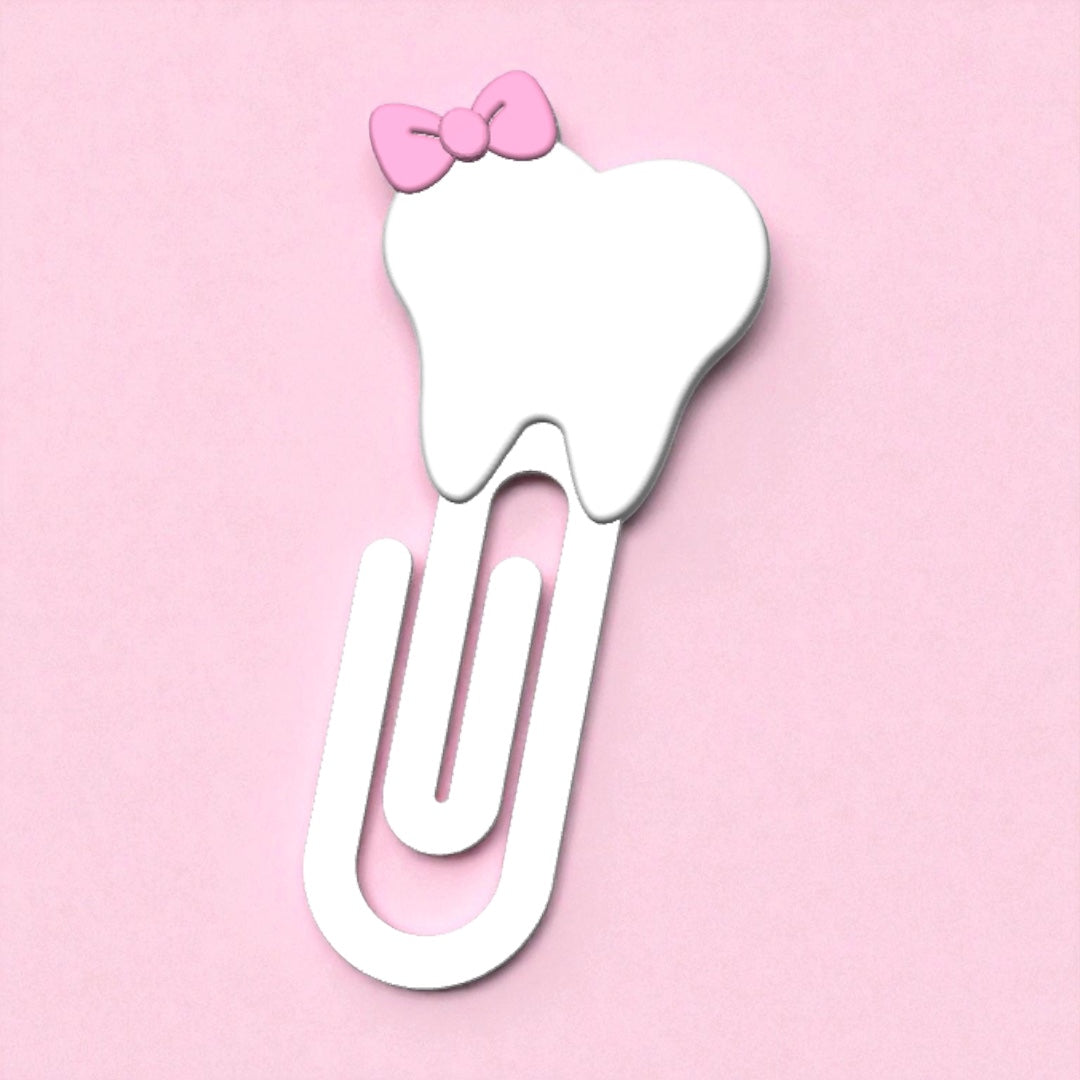 Cute Teeth  Paper Clip