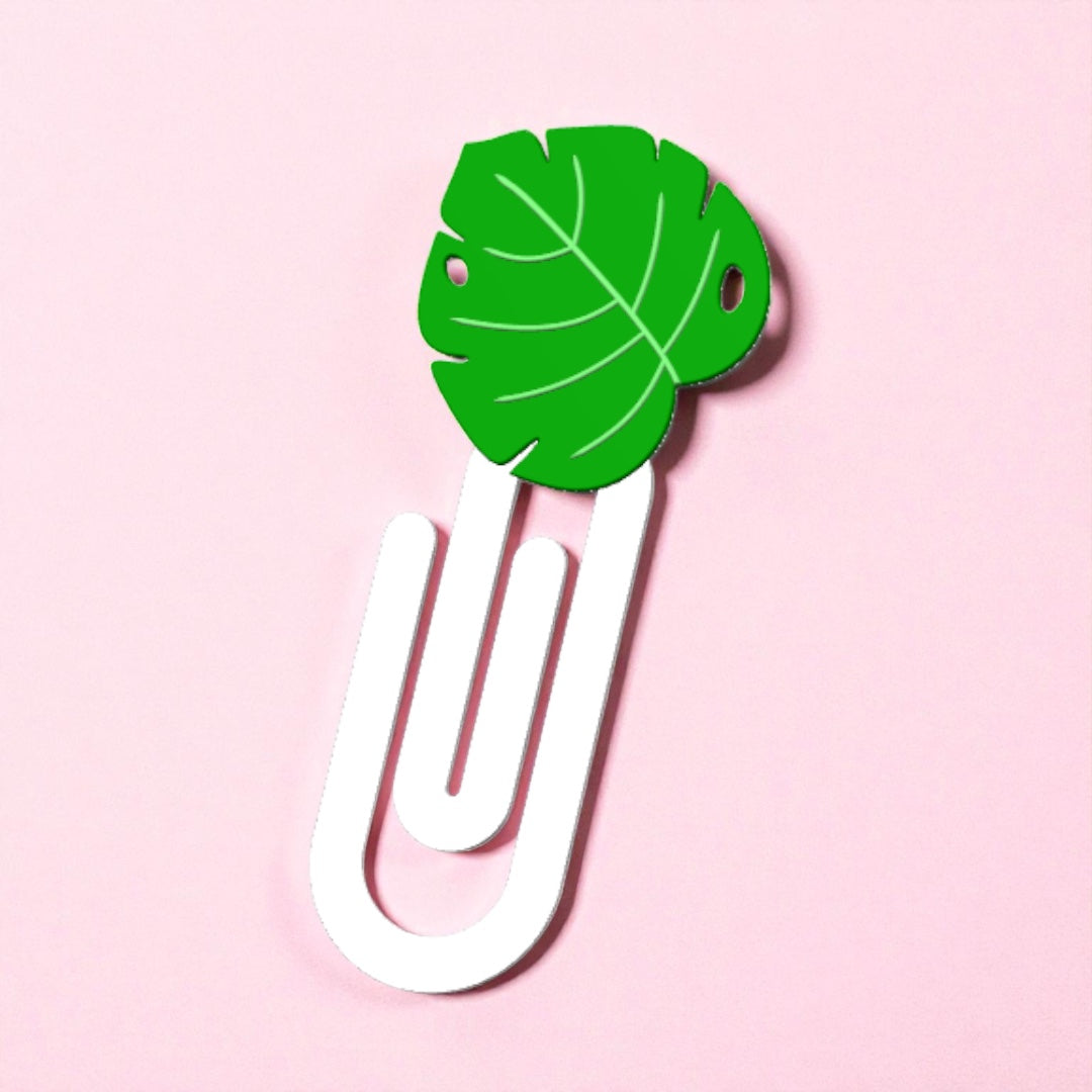 Monstera Paper Clip