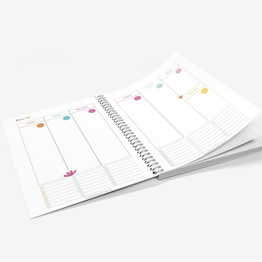 Colorido 2024 Planner