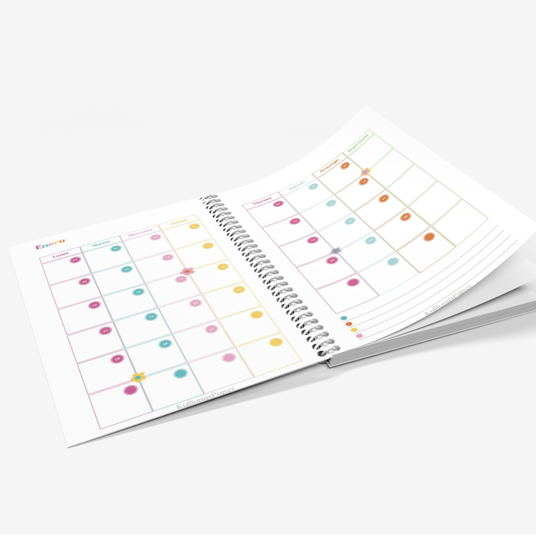 Colorido 2024 Planner